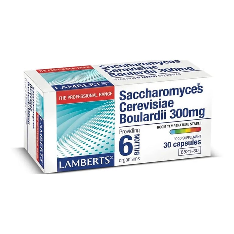 SACCHAROMYCES CEREVISIAE BOULARDII 300 mg