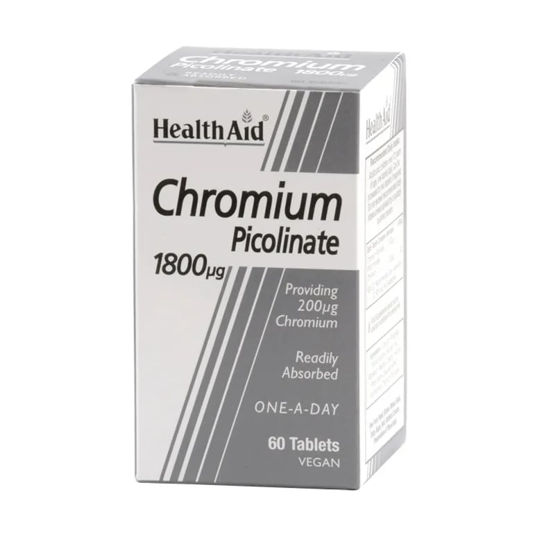 Picolinato De Cromo 1800 mcg