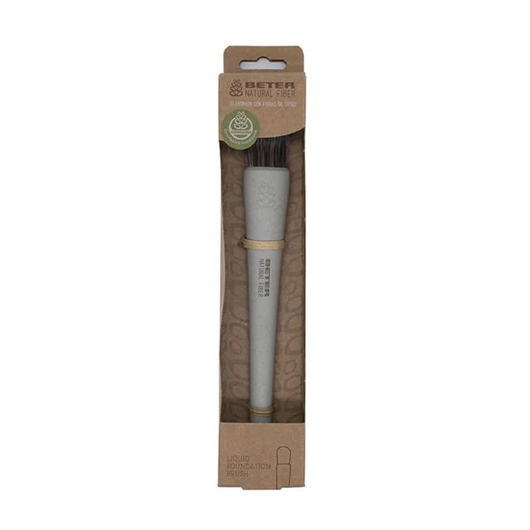 Brosse Maquillage Fluide Poil Synthétique Naturel Fiber