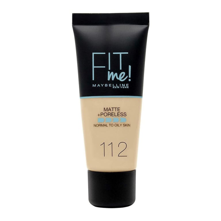 Fit Me Matte +Poreles Foundation #112-soft beige 30 ml de Maybelline - imagen 6 de 7