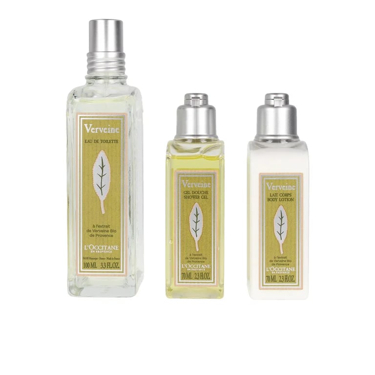 Verveine Coffret EDT 100 ml + Lait de Corps 75 ml + Gel Douche 70 ml