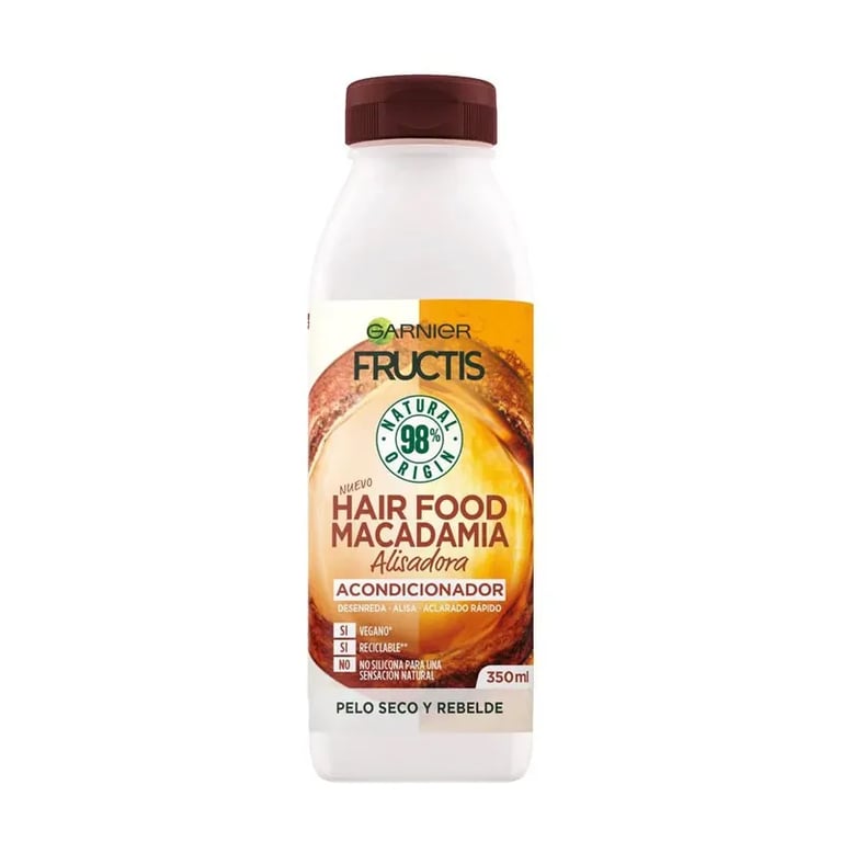 Fructis Hair Food Macadamia Acondicionador Alisador