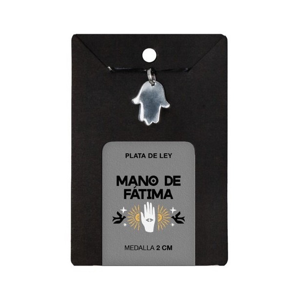 Médaille Main de Fatima Plate 2 cm