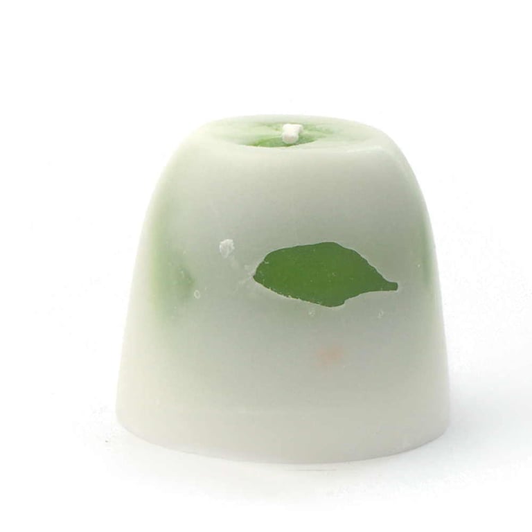 Vela Energética Artesana 100% Vegetal Verde