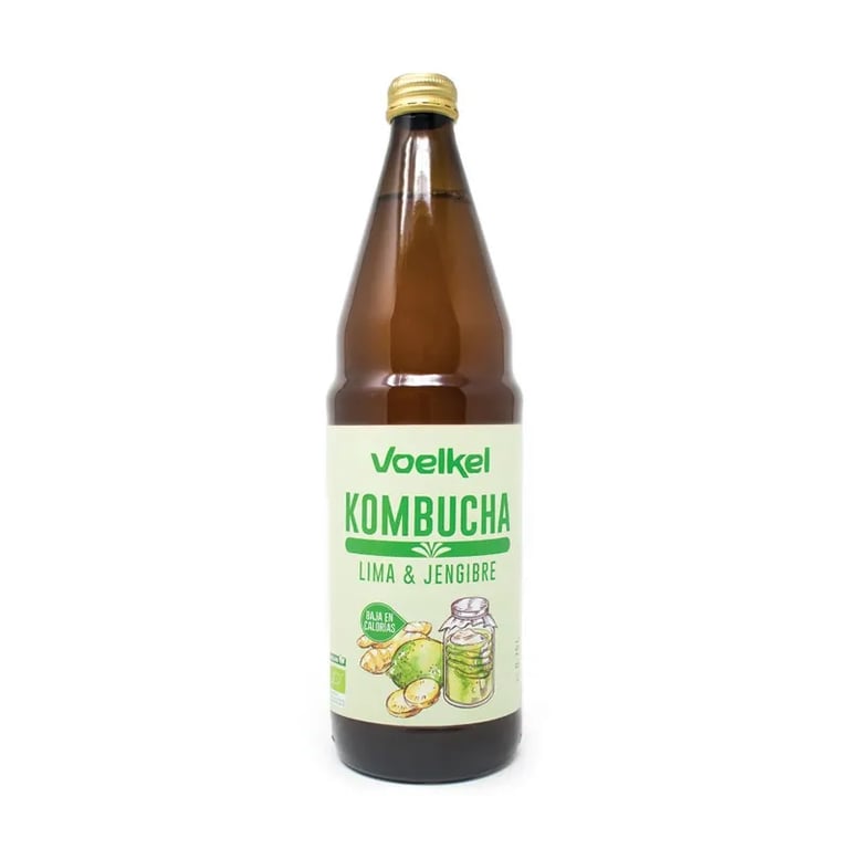 Kombucha Lima Y Jengibre