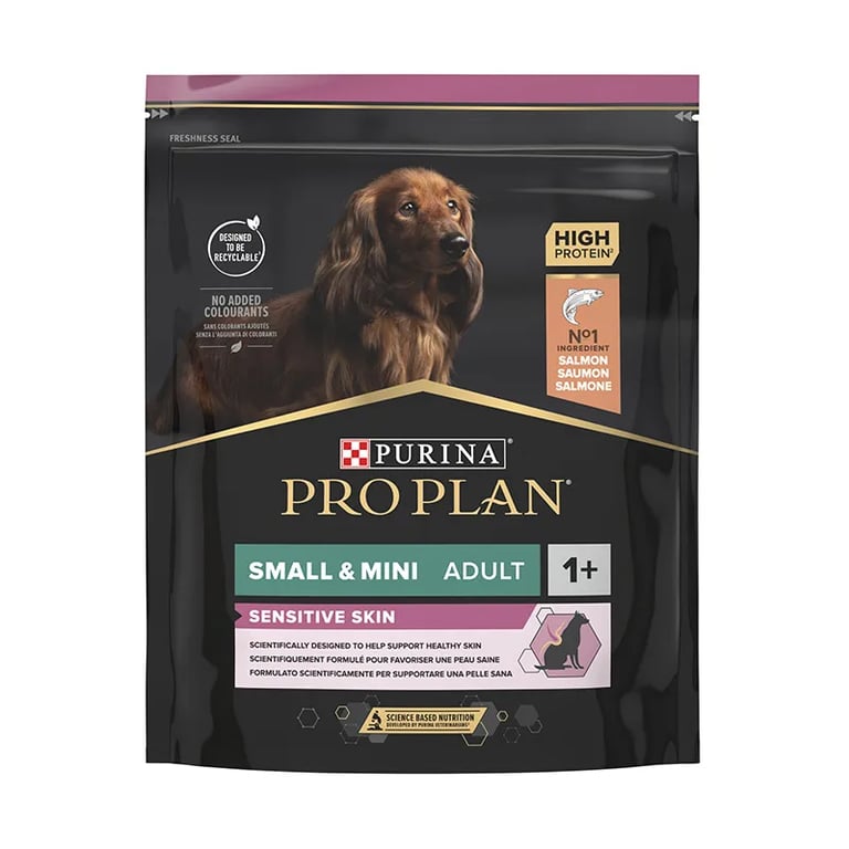 Erwachsener Hund Kleine Hunderassen Sensitive Skin Optiderma Lachs
