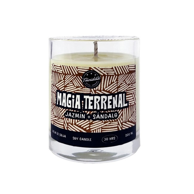 Vela Vaso Magia Terrenal