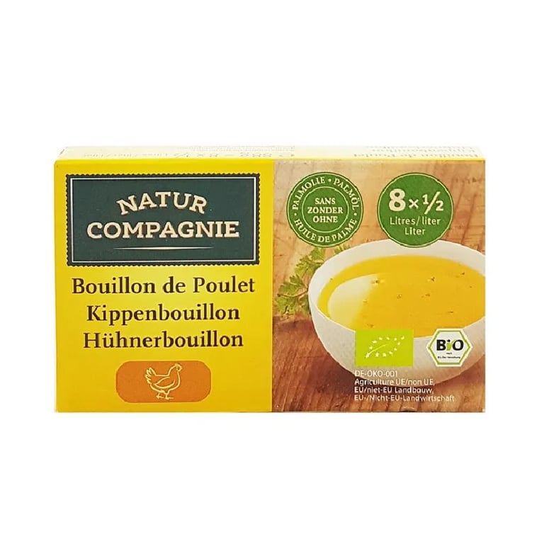 CALDO DE POLLO EN PASTILLAS BIO