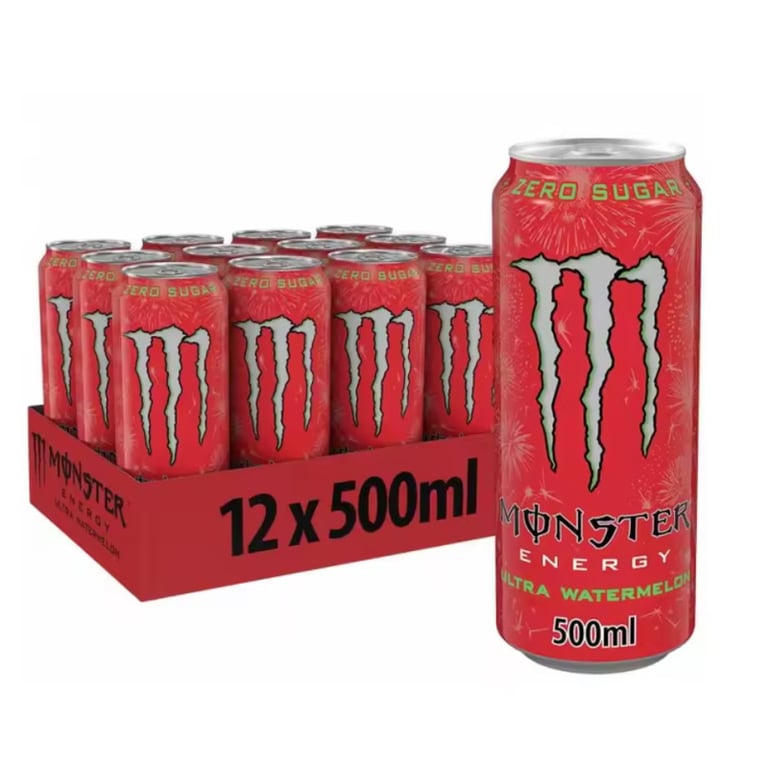 Monster Ultra Red 500 ml 12 Uds