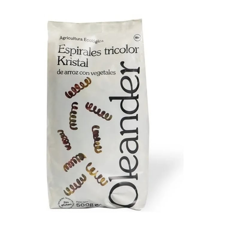 Espirales Tricolor De Arroz Con Vegetales Eco