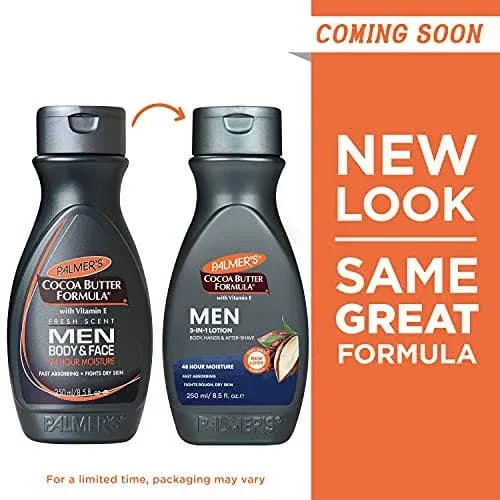 Cocoa Butter Formula Men Loção 250 ml da Palmers
