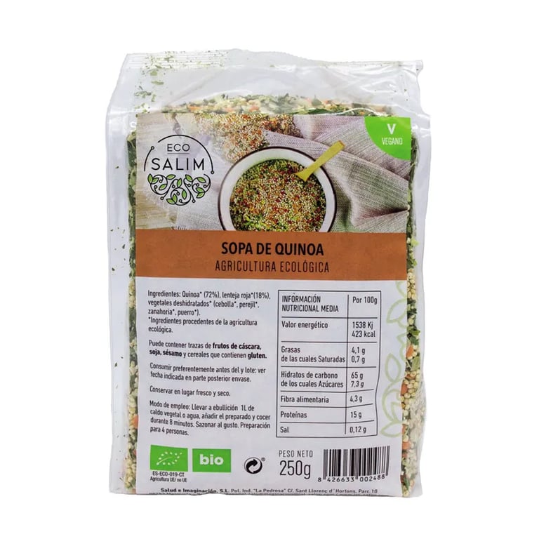 SOPA DE QUINOA BIO
