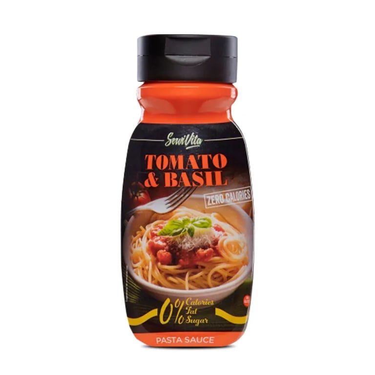 SALSA TOMATE Y ALBAHACA SERVIVITA