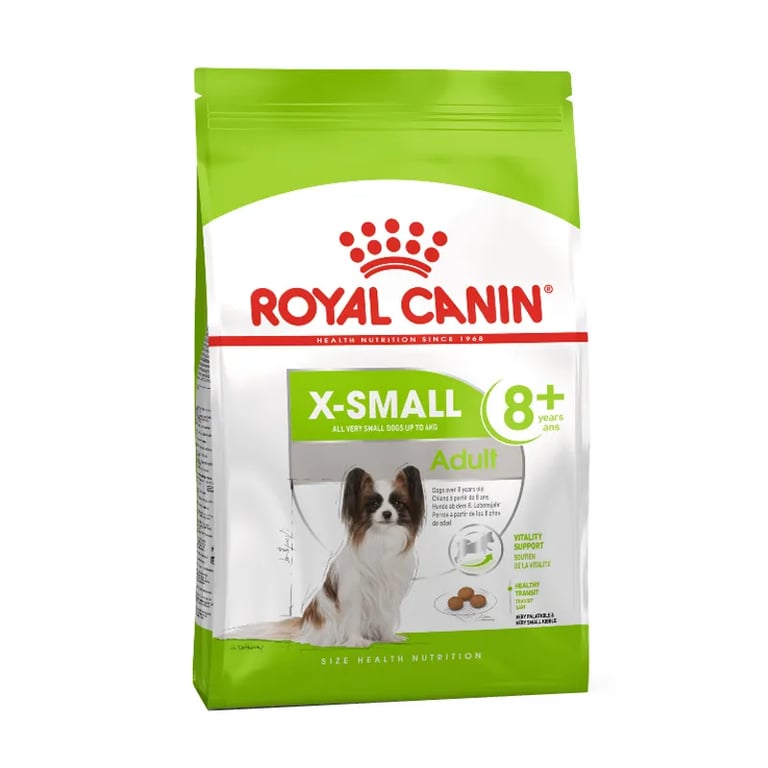 Royal Canin X-Small Adult 8+ Rassen Miniatuur