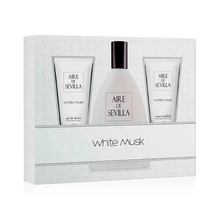 Aire Sevilla White Musk EDT 150 ml + Crema Corpo + Gel Doccia