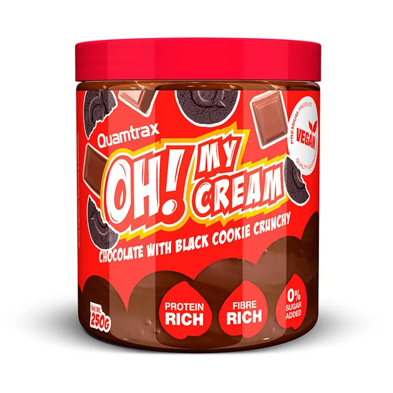 Oh!My Cream Chocolate With Black Cookie Crunchy