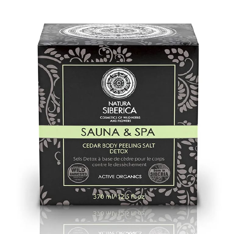 SAUNA & SPA PEELING CORPORAL CEDRO DETOX A BASE DE SAL