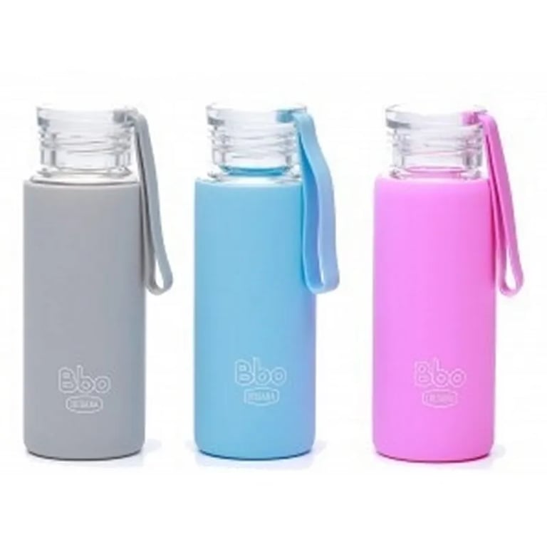 Fles Bbo Borosilicato Grijs