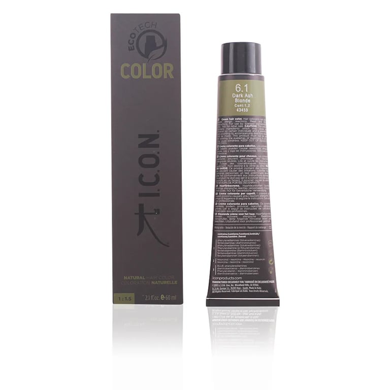 Ecotech Color Natural Color #6.1 Dark Ash Blonde