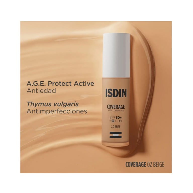 Coverage SPF50+ Beige 30g de Isdin