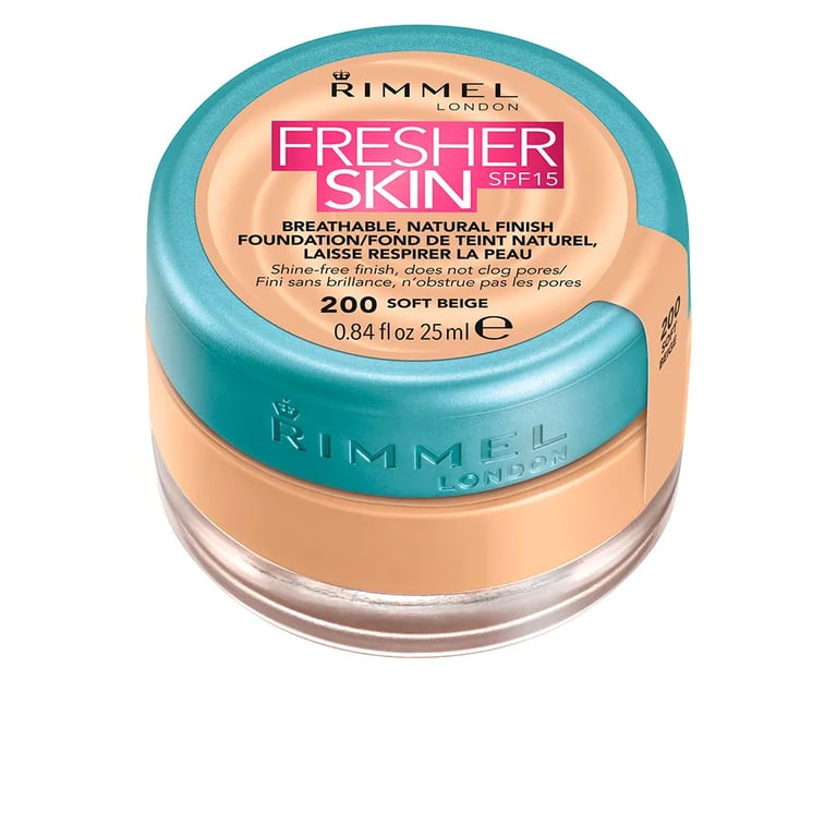 Fresher Skin Natural Finish Foundation #200-Soft Beige
