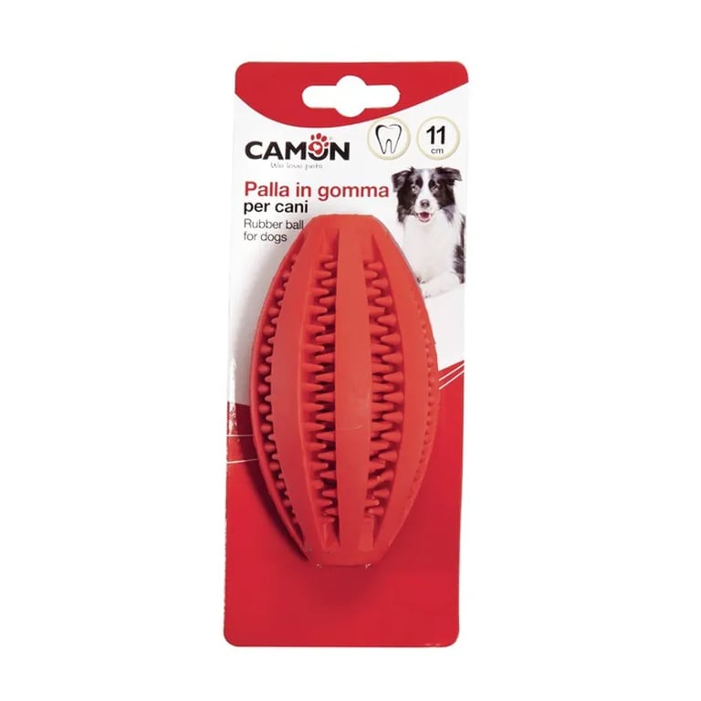 Jouet Dentaire Gomme Ballon Rugby 11 cm