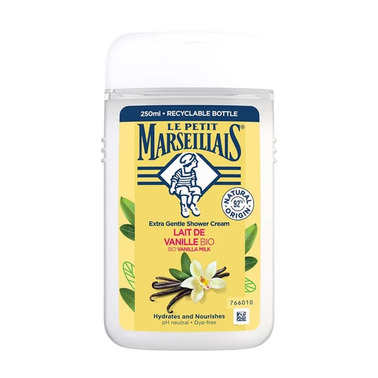 Crema Da Doccia Extra Latte Di Vaniglia Bio