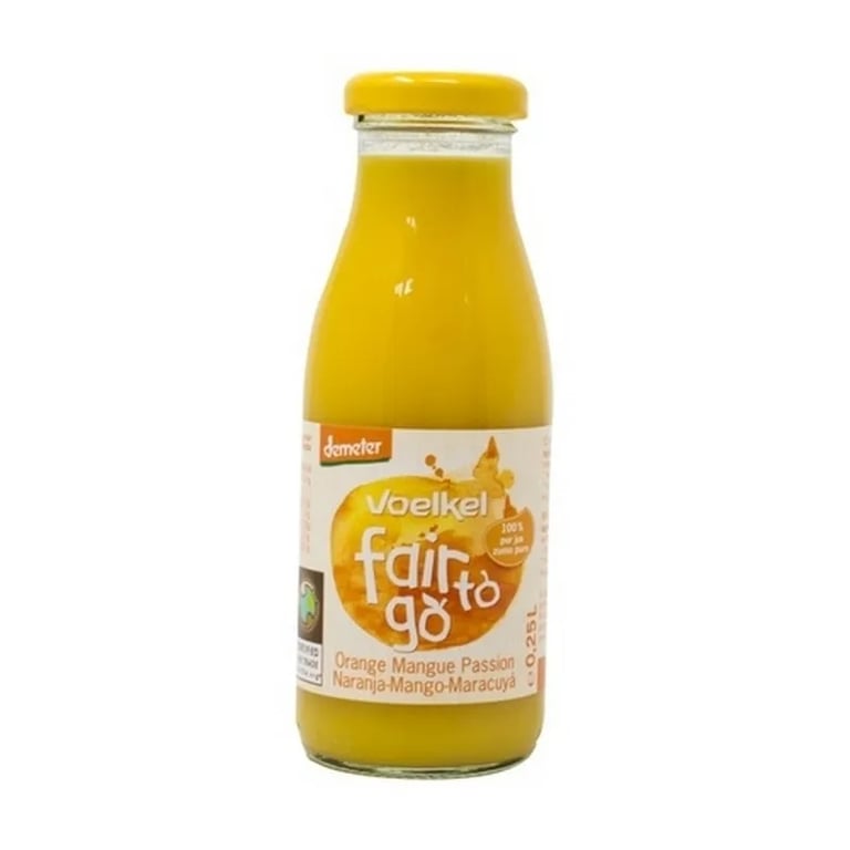 Sumo De Laranja Manga E Fruta Da Paixão