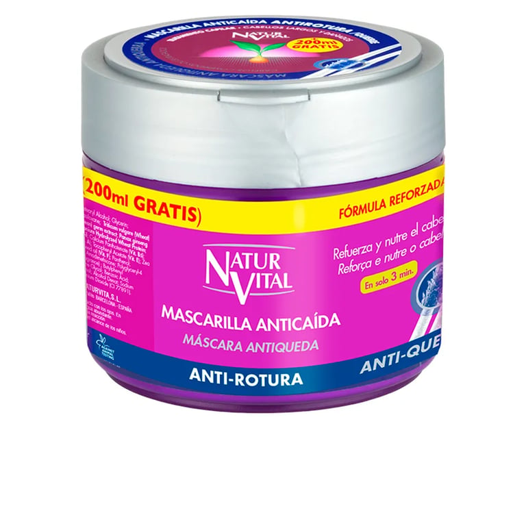 MASCARILLA ANTICAÍDA TRATAMIENTO CAPILAR ANTIROTURA