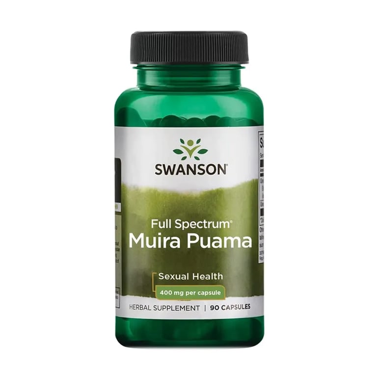 Full Spectrum Racine De Muira Puama 400 mg