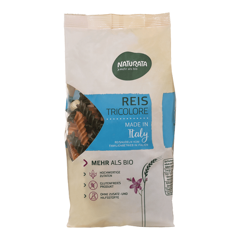 Espirales de Arroz Tricolor Ecológico 250g