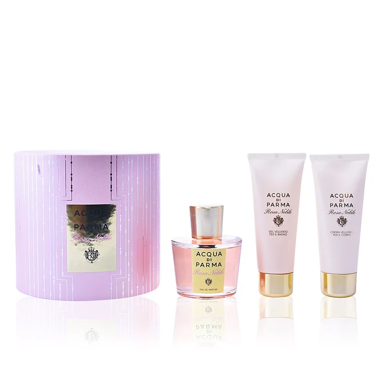 Rosa Nobile Set EDP 100 ml + Körperlotion 75 ml + Duschgel 75 ml