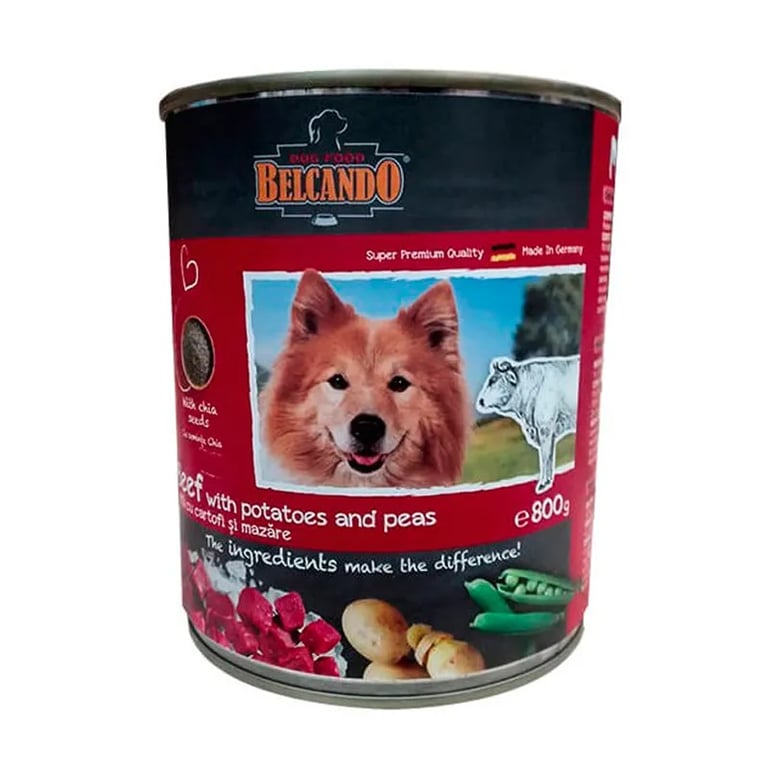 Belcando Cibo Umido Per Cani Agnello Con Riso E Pomodori 800 G