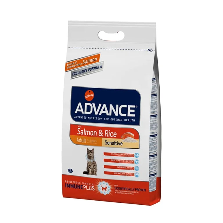Katzenfutter Adult Lachs und Reis