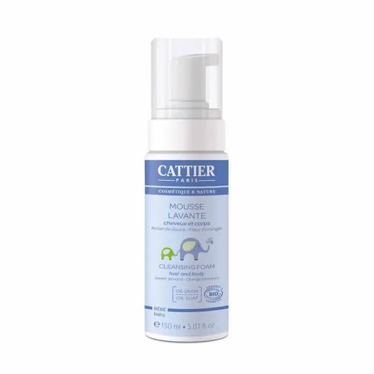 ESPUMA LIMPIADORA BEBE PIEL/CABELLO