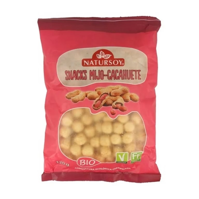 Snacks De Millet Et Cacahuète Bio