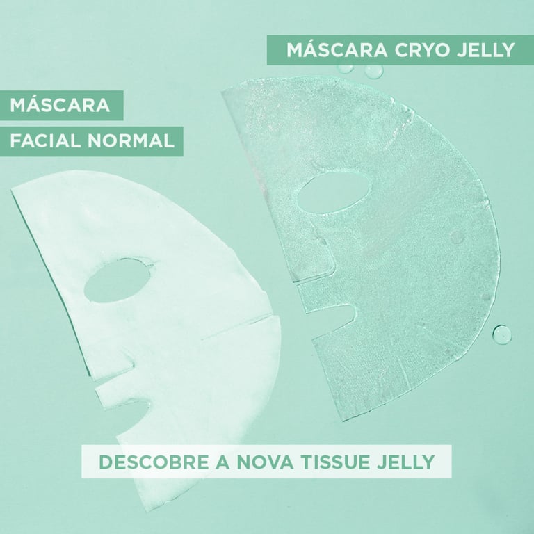 Skinactive Hyaluronic Cryo Jelly Masque Anti-fatigue de Garnier