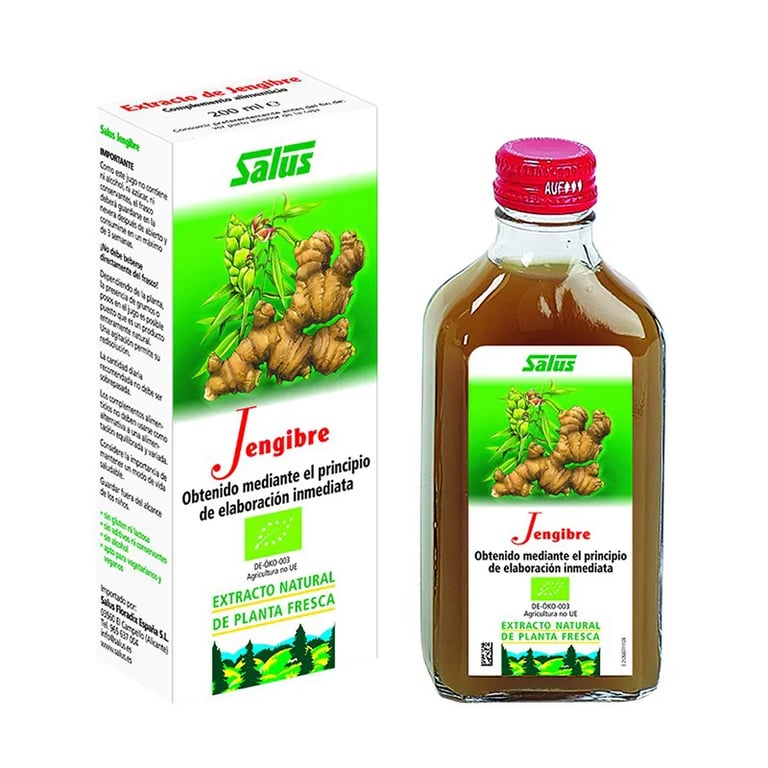 Jugo De Jengibre Bio