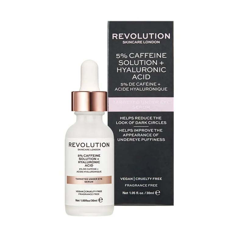 5% Caffeine Solution + Hyaluronic Acid Targeted Under Eye Serum