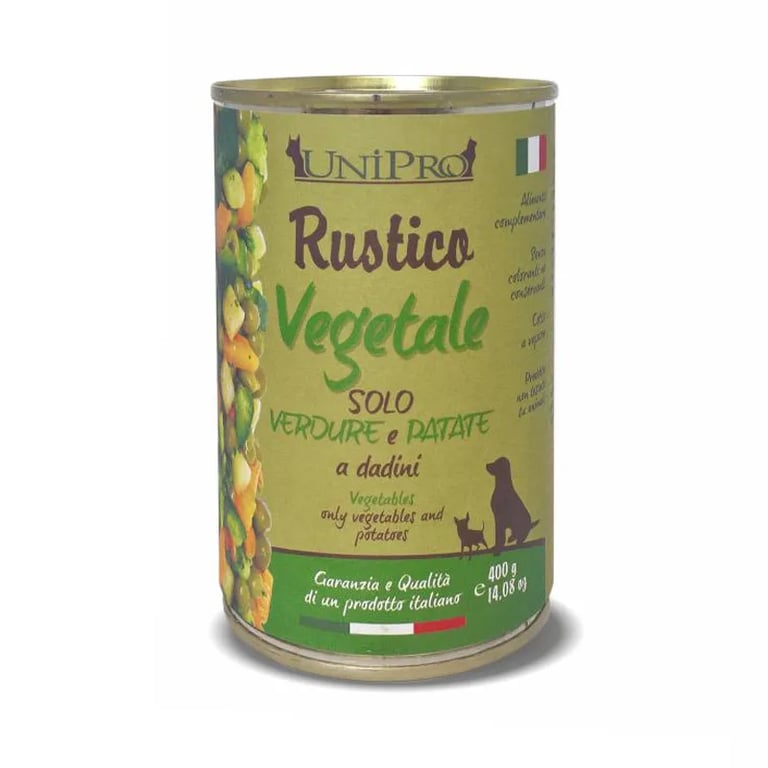 Rustico Vegetale Perro Adulto Verdura Y Patata