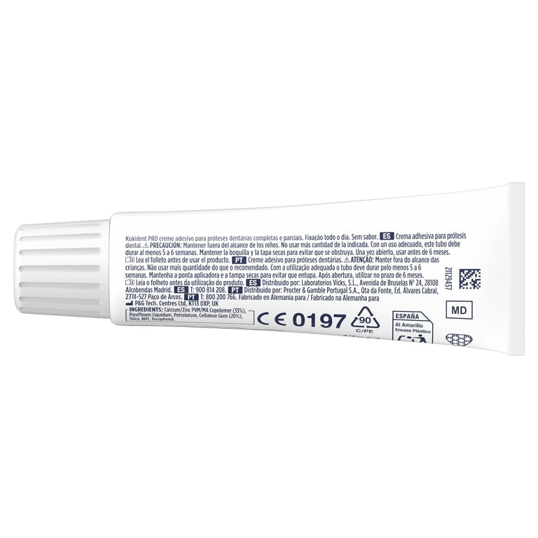 KUKIDENT PRO COMPLETE CREMA ADHESIVA SABOR NEUTRO 47g