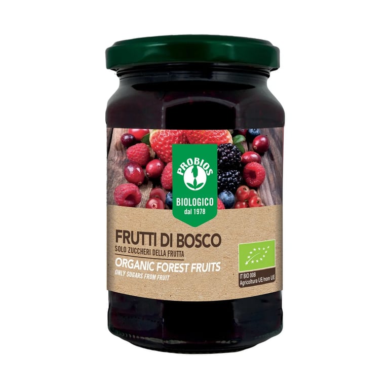 Compota De Frutos Rojos Bio