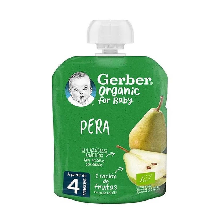 Pouch Organic Pera