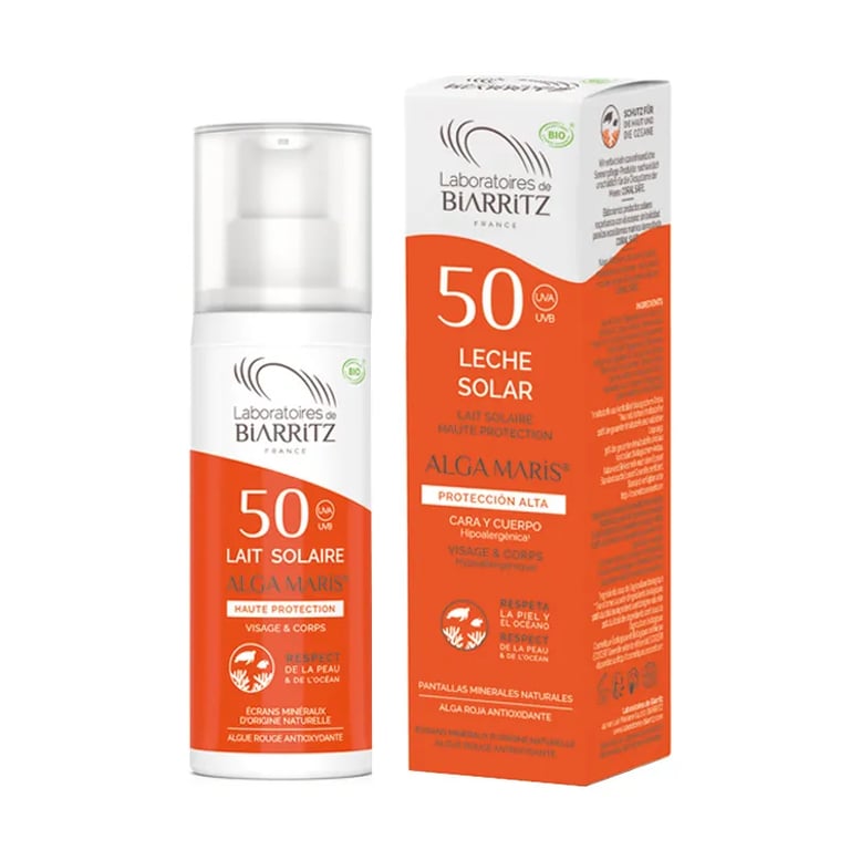 LECHE SOLAR CARA Y CUERPO SPF50