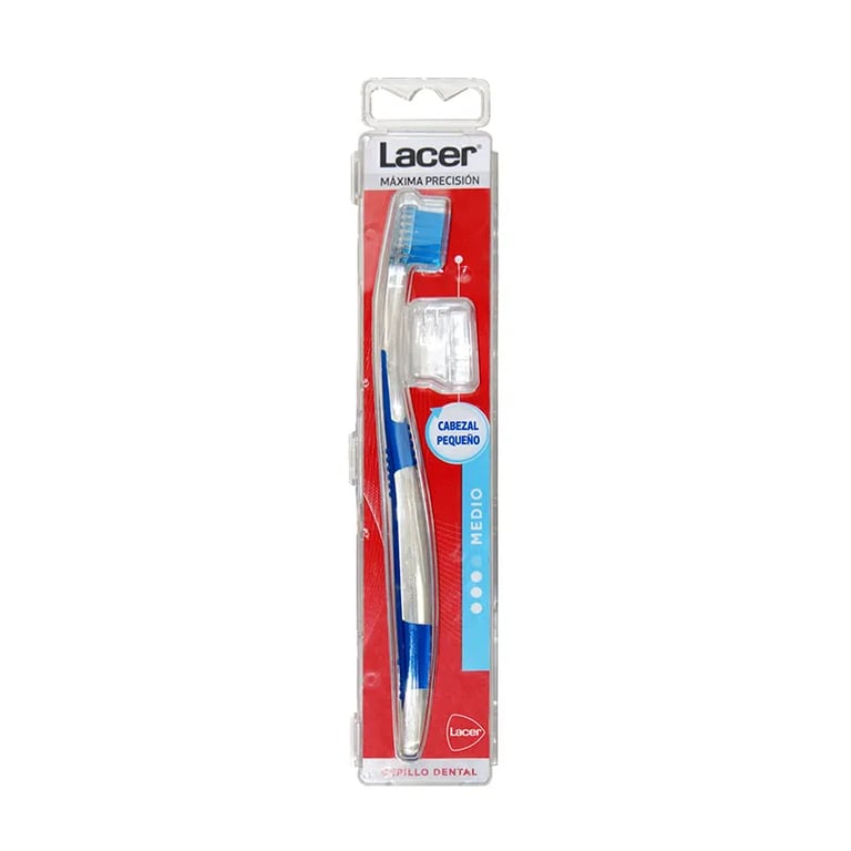 Spazzolino da Denti Lacer Medio Testina Piccola