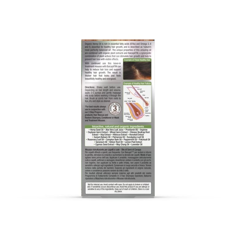 Hanf Anti-Haarausfall Schaum - imagen 4 de 4