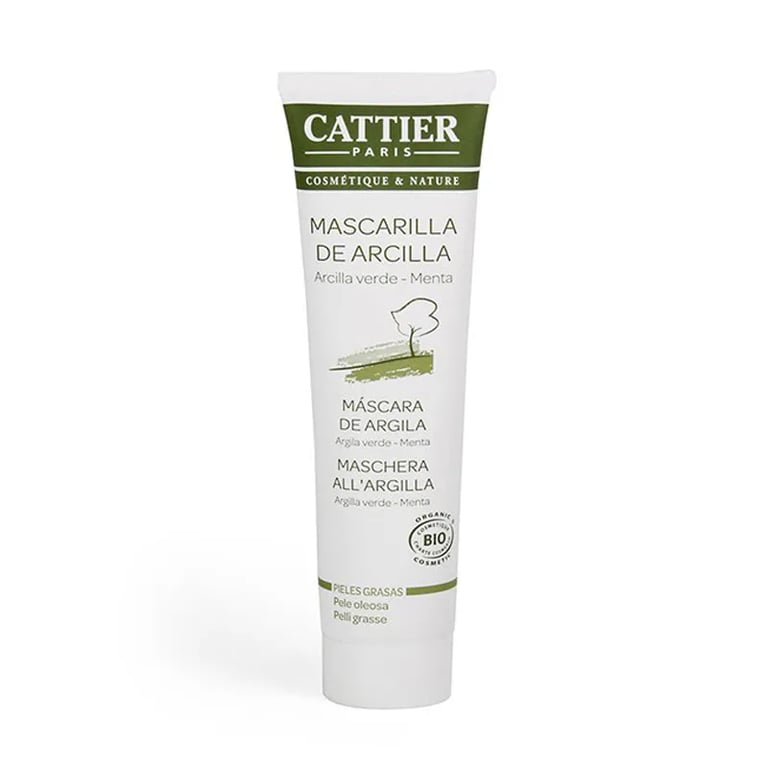 Maschera Argilla Verde Pelli Grasse Bio