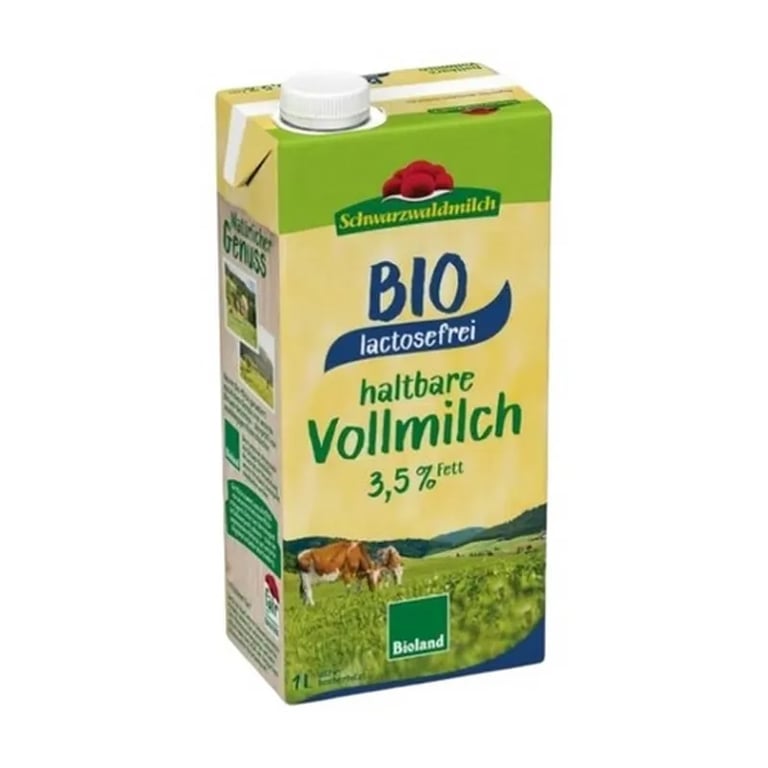 Leche De Vaca Entera Sin Lactosa Bio