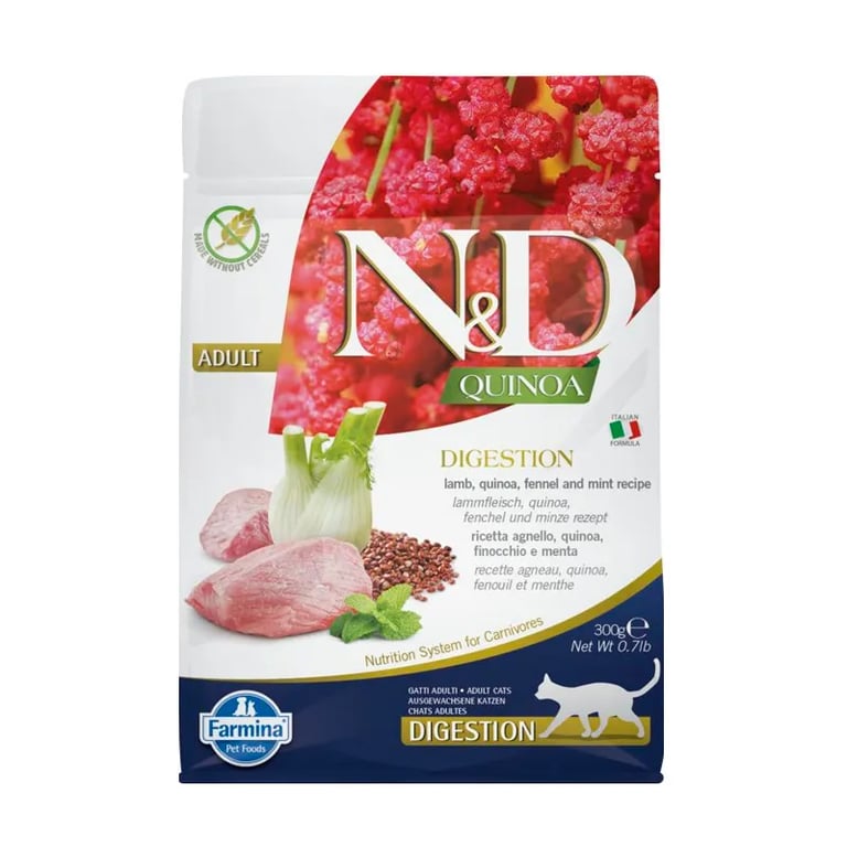 Nd Cat Quinoa Digestion Cordero