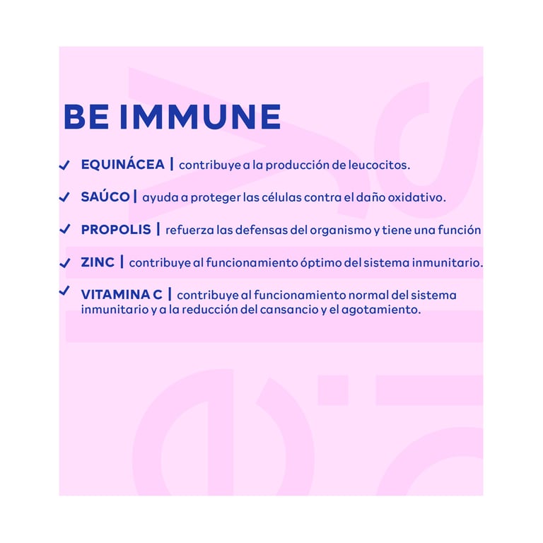 Be Inmune Gummies 70 Unités de Jelly Pills
